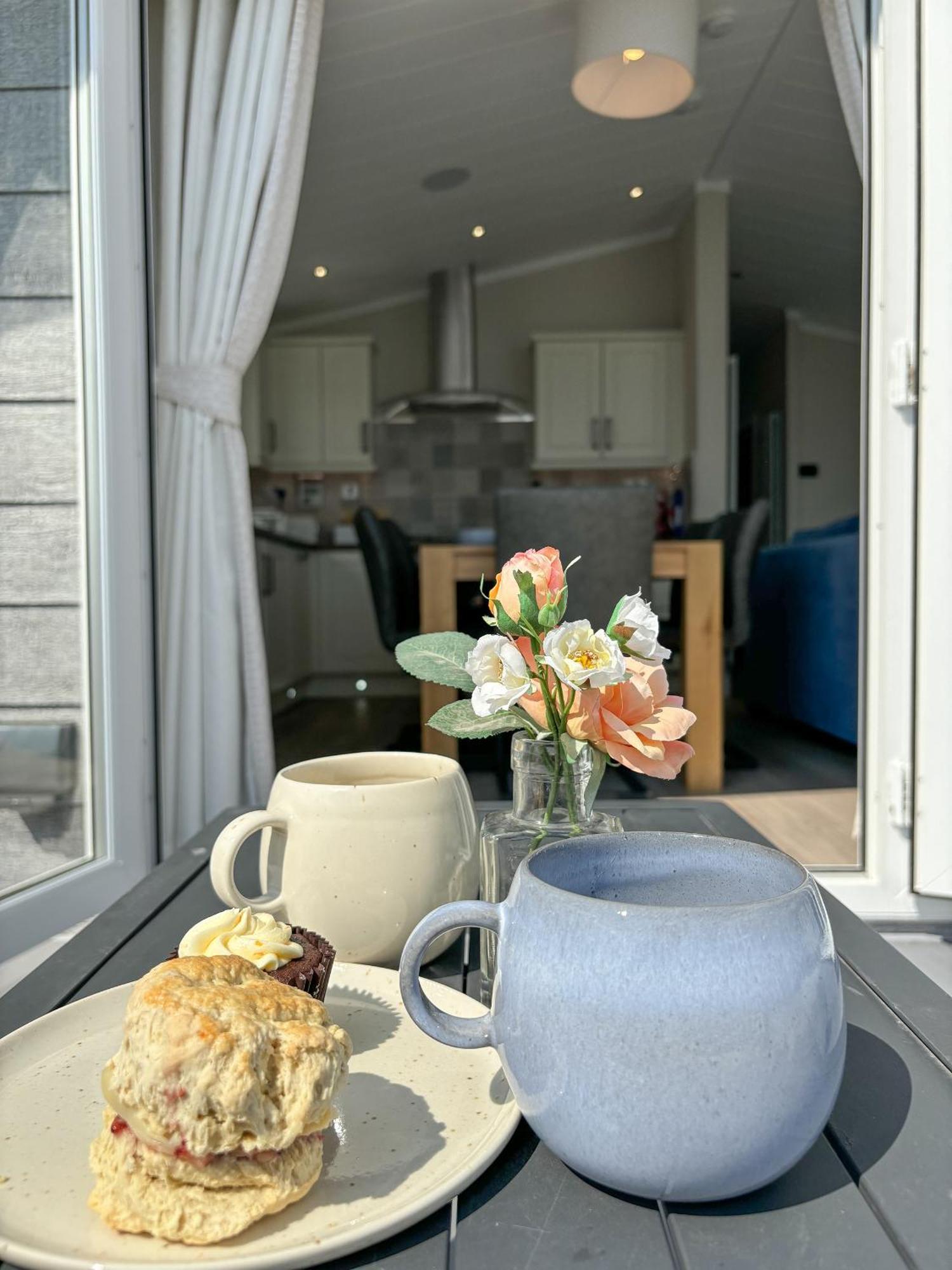 Lodge 9 Creek Caravan Park Ringstead Dorchester Eksteriør billede