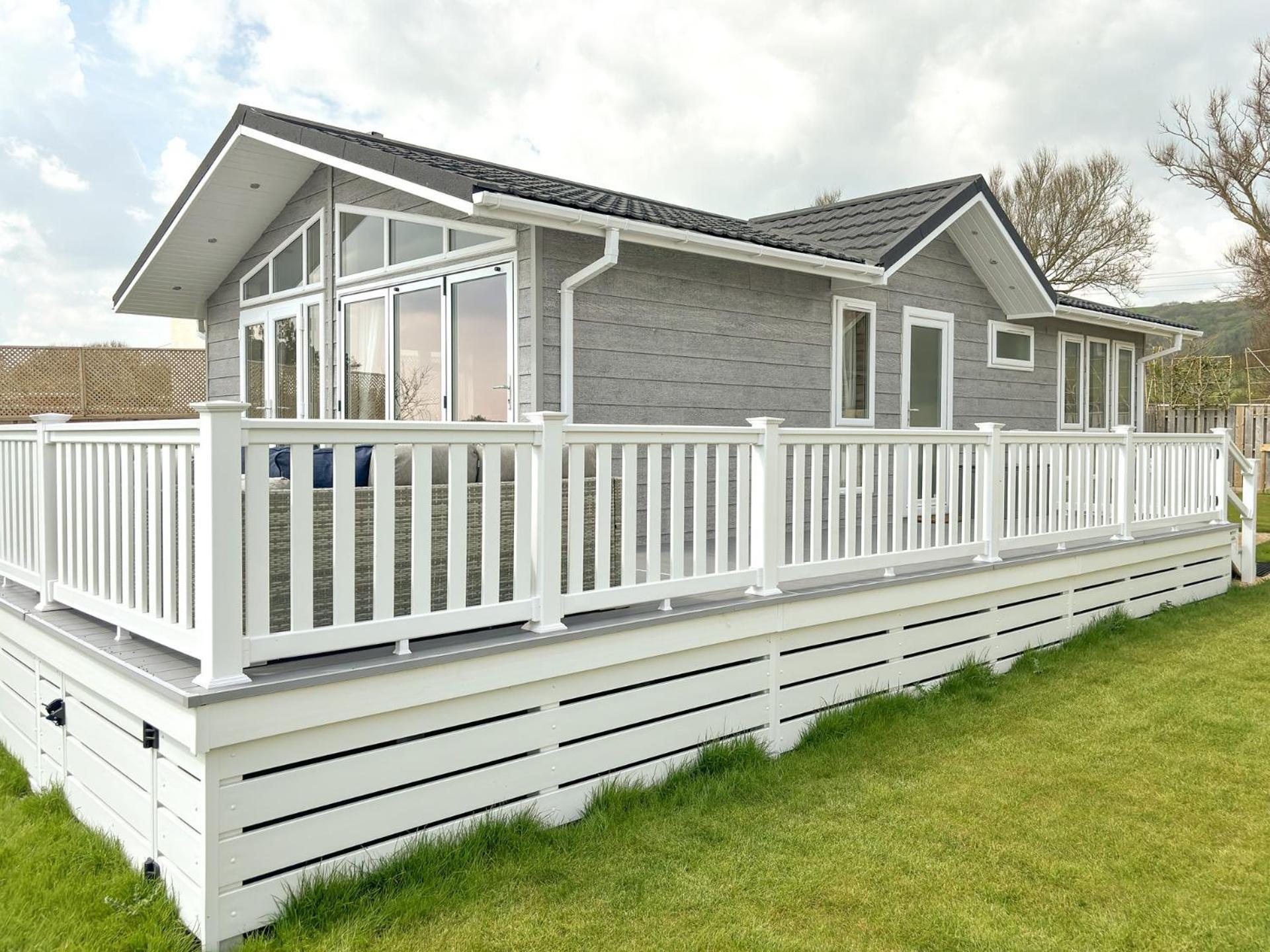 Lodge 9 Creek Caravan Park Ringstead Dorchester Eksteriør billede