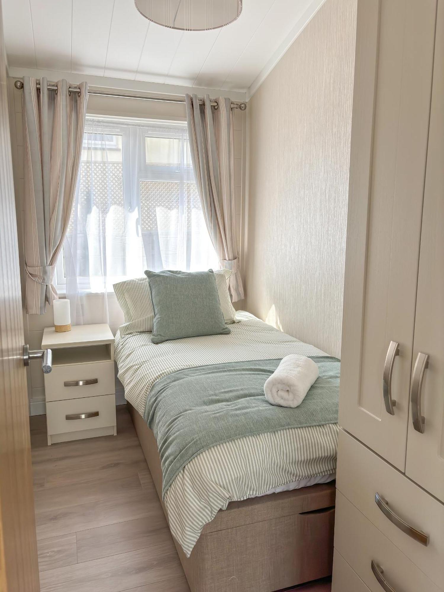 Lodge 9 Creek Caravan Park Ringstead Dorchester Eksteriør billede