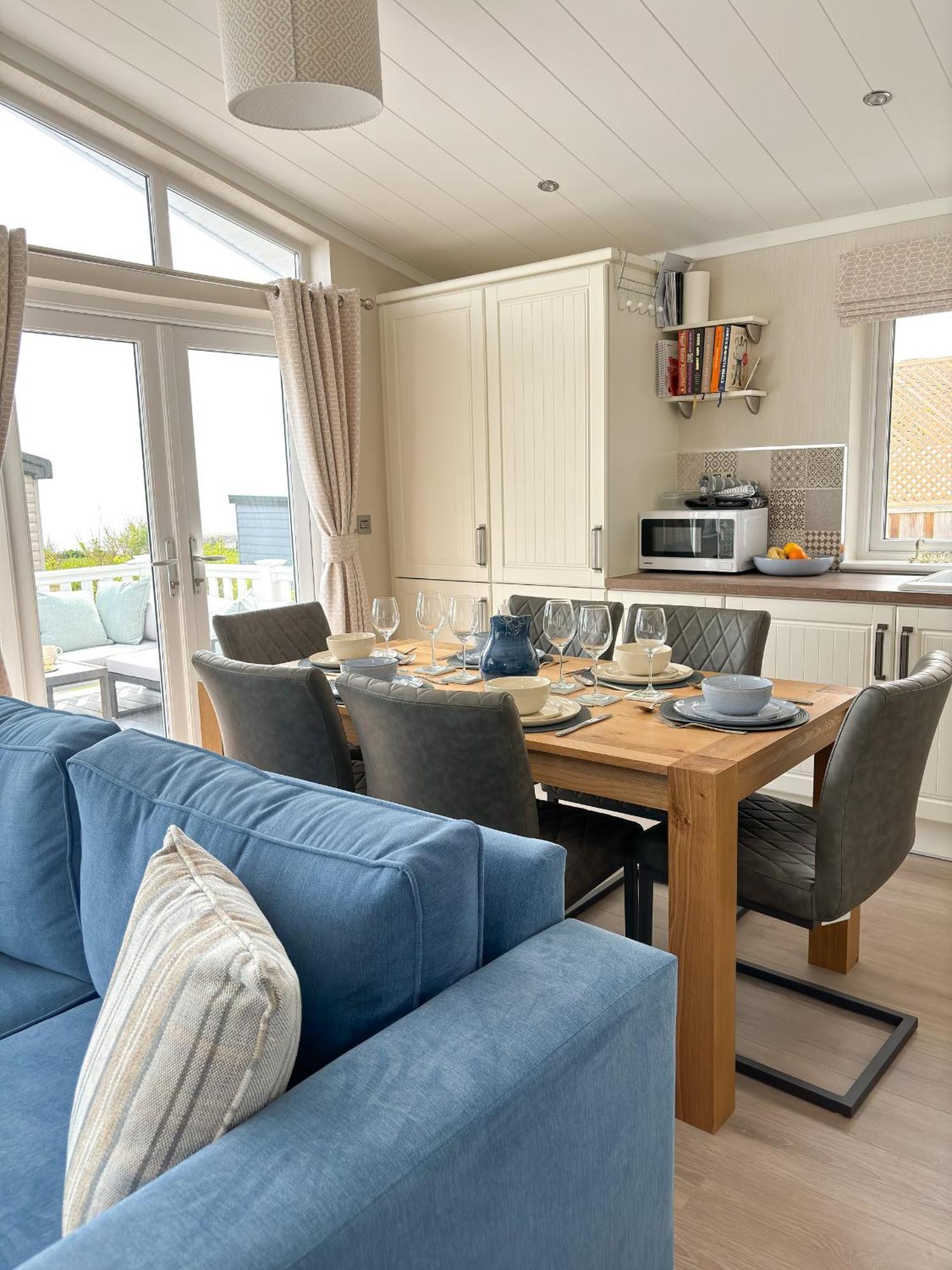 Lodge 9 Creek Caravan Park Ringstead Dorchester Eksteriør billede