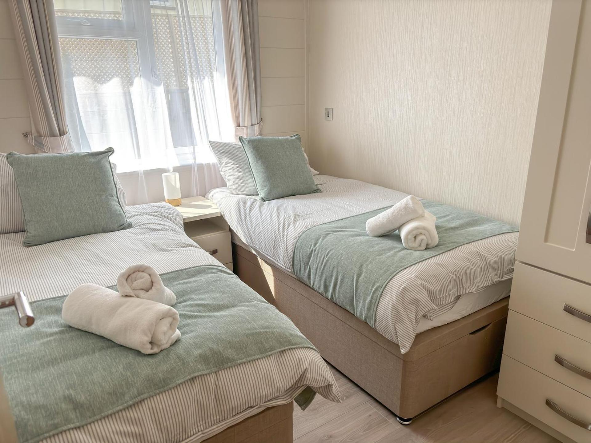 Lodge 9 Creek Caravan Park Ringstead Dorchester Eksteriør billede