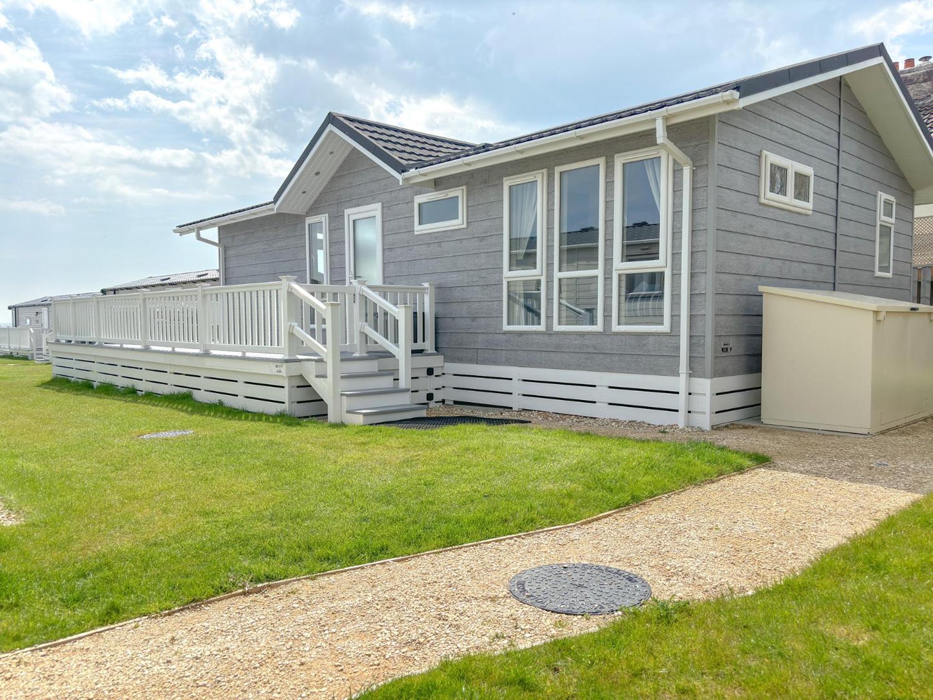 Lodge 9 Creek Caravan Park Ringstead Dorchester Eksteriør billede