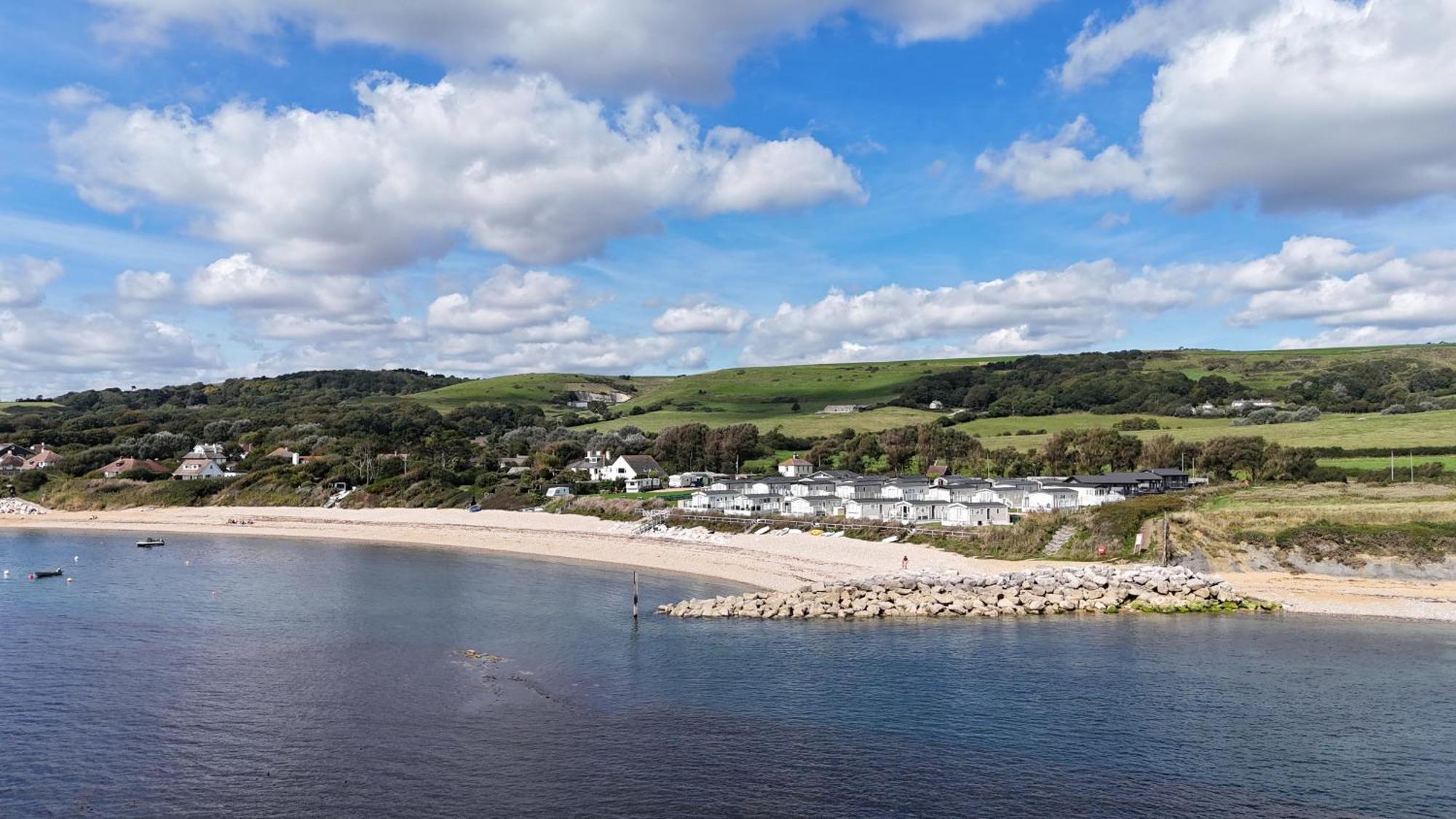 Lodge 9 Creek Caravan Park Ringstead Dorchester Eksteriør billede